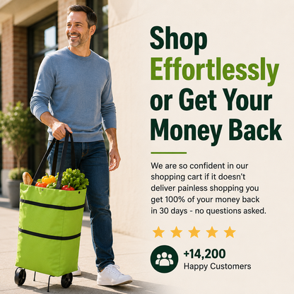 FEELBETTR Premium Foldable Shopping Bag