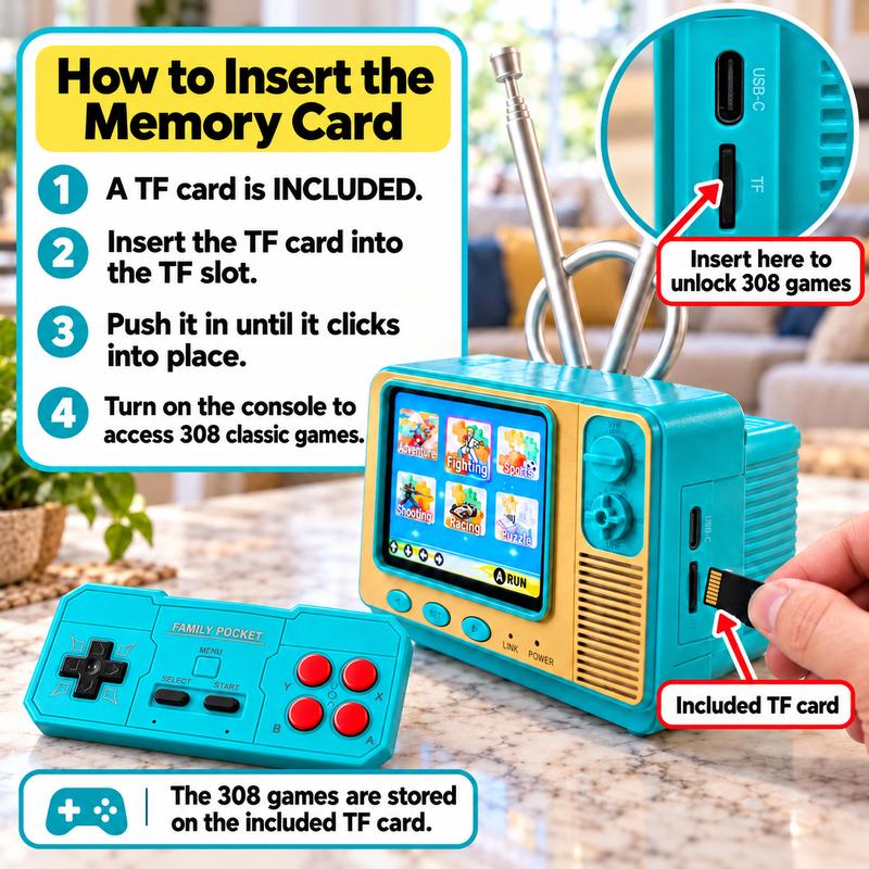 Vintage Handheld Gaming Console