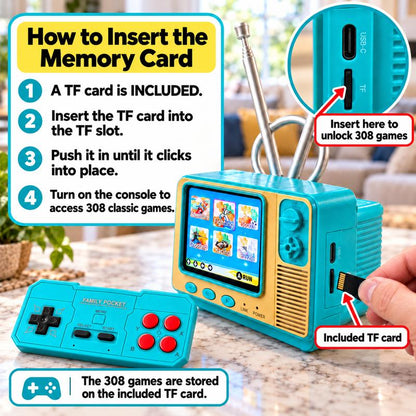 Vintage Handheld Gaming Console