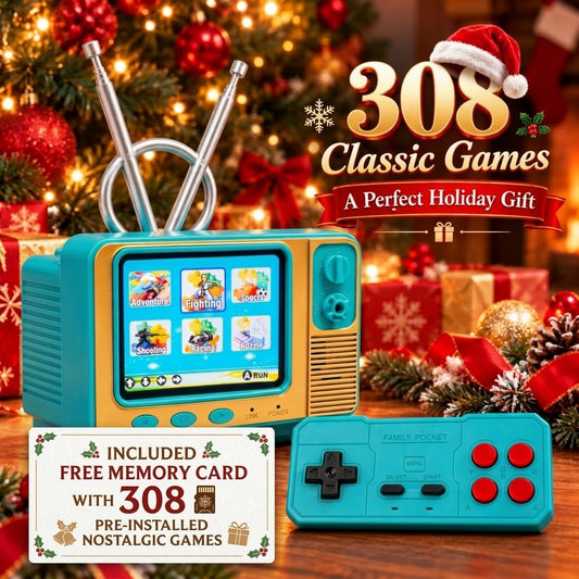 Vintage Handheld Gaming Console