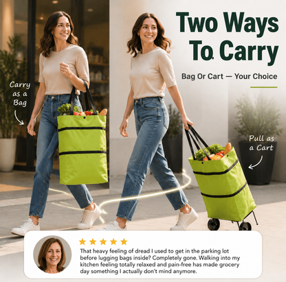 FEELBETTR Premium Foldable Shopping Bag