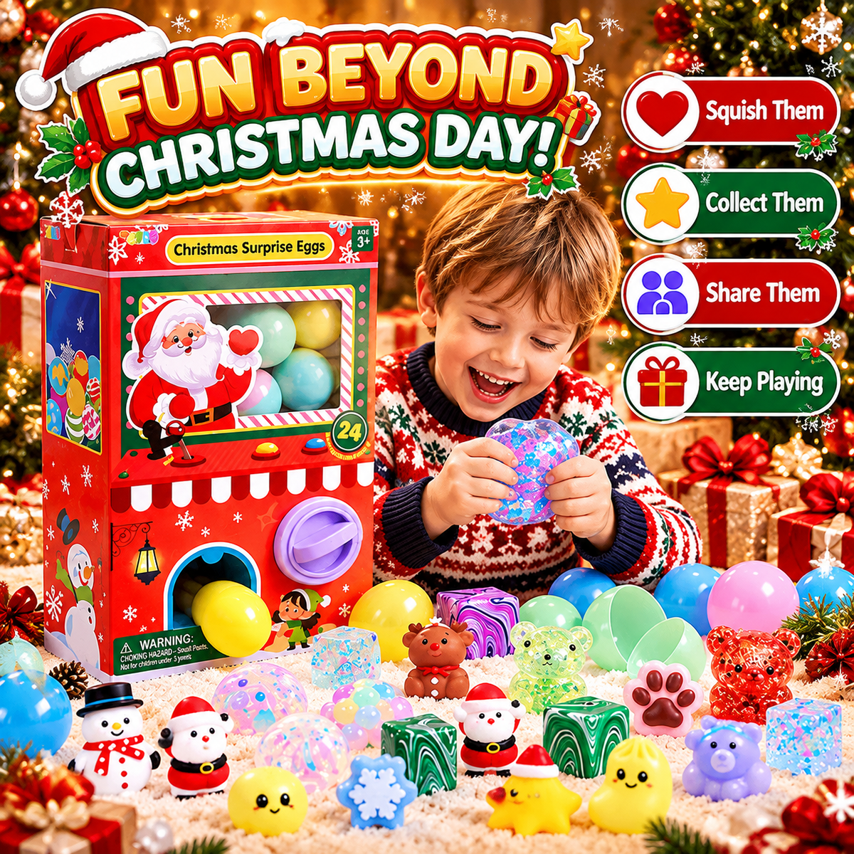 FEELBETTR Christmas Gachapon Advent