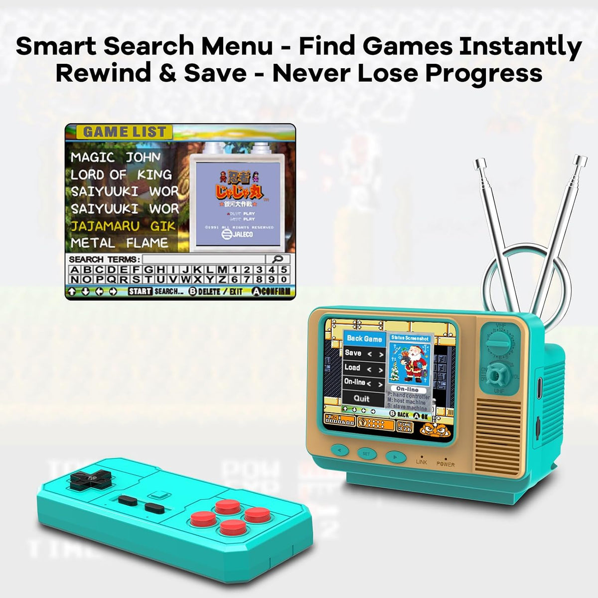 Vintage Handheld Gaming Console