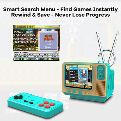 Vintage Handheld Gaming Console
