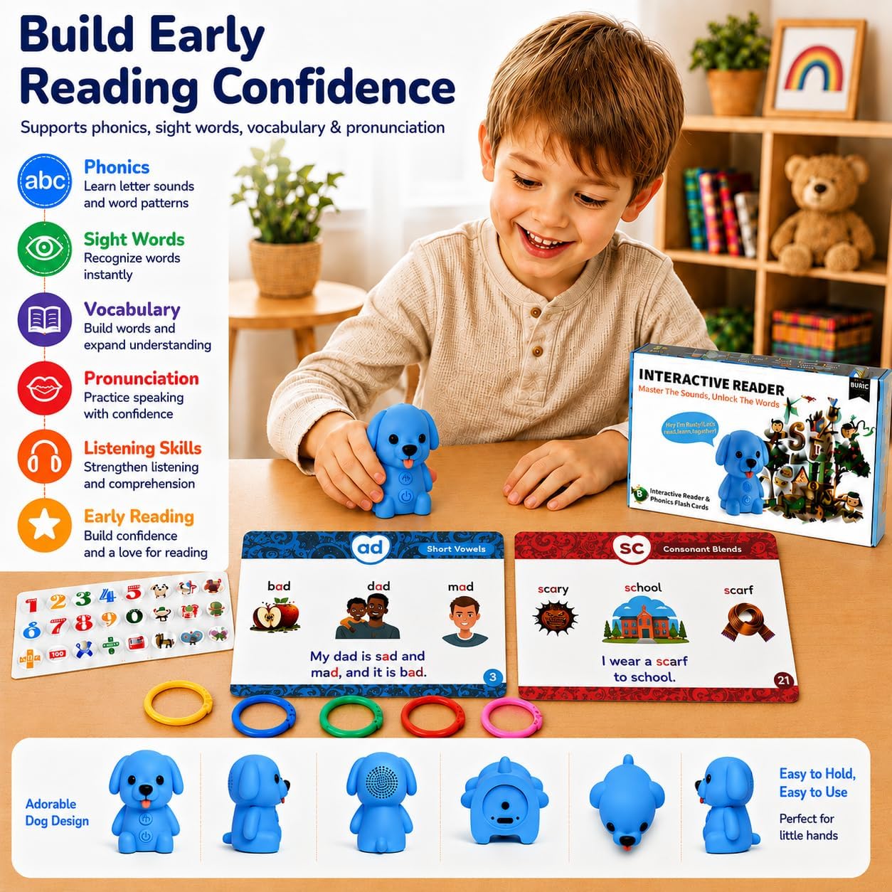 FEELBETTR Dog Reading Toy