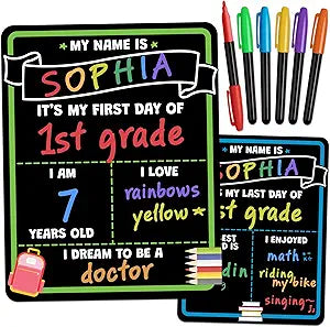 First/Last Day of School Signs