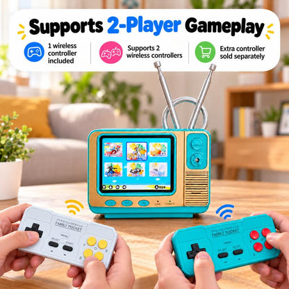 Vintage Handheld Gaming Console
