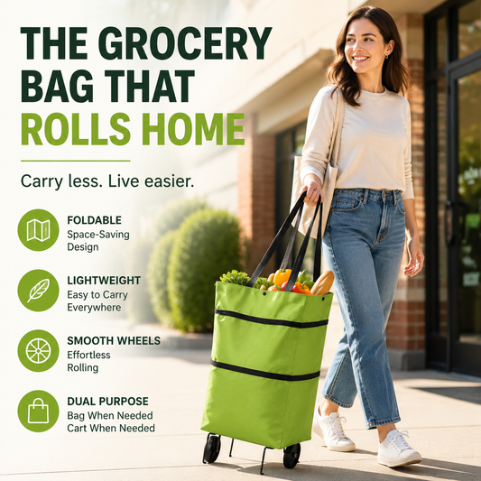 FEELBETTR Premium Foldable Shopping Bag