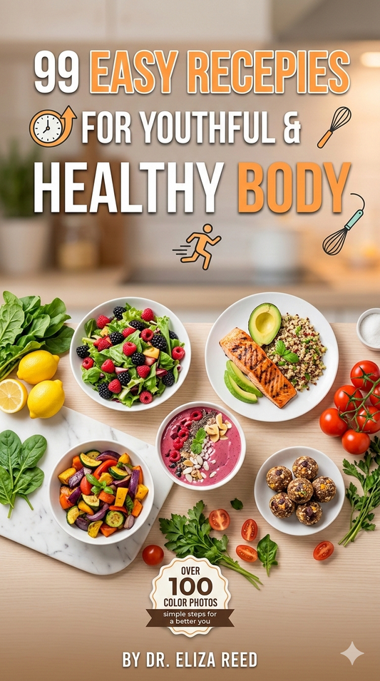 "99 EASY RECEPIES FOR YOUTHFUL & HEALTHY BODY"