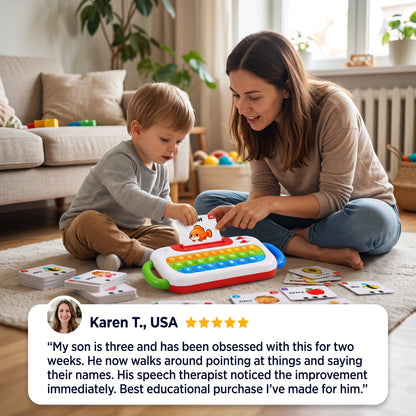 FEELBETTR Talking Flash Cards Keyboard