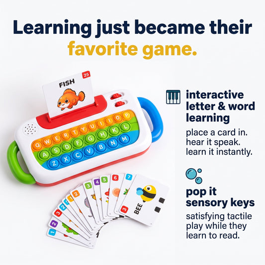 FEELBETTR Talking Flash Cards Keyboard