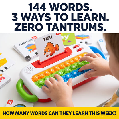 FEELBETTR Talking Flash Cards Keyboard
