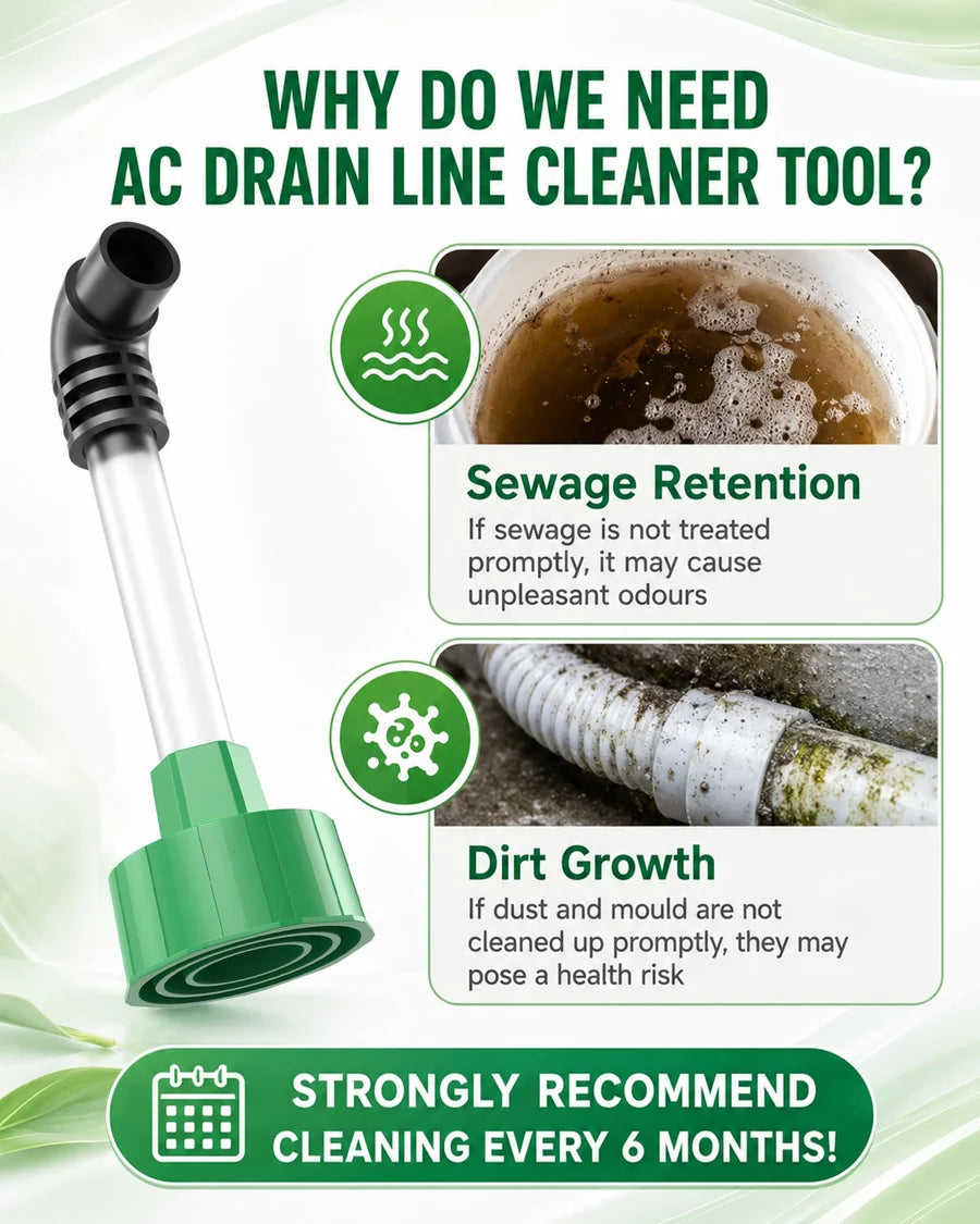 FEELBETTR Universal Drain Line Cleaner