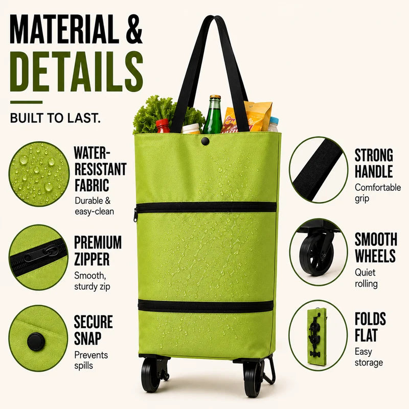 FEELBETTR Premium Foldable Shopping Bag