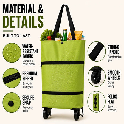 FEELBETTR Premium Foldable Shopping Bag