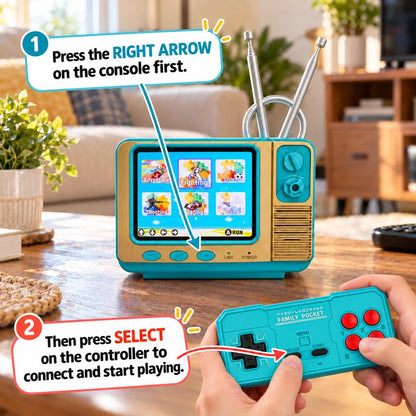 Vintage Handheld Gaming Console