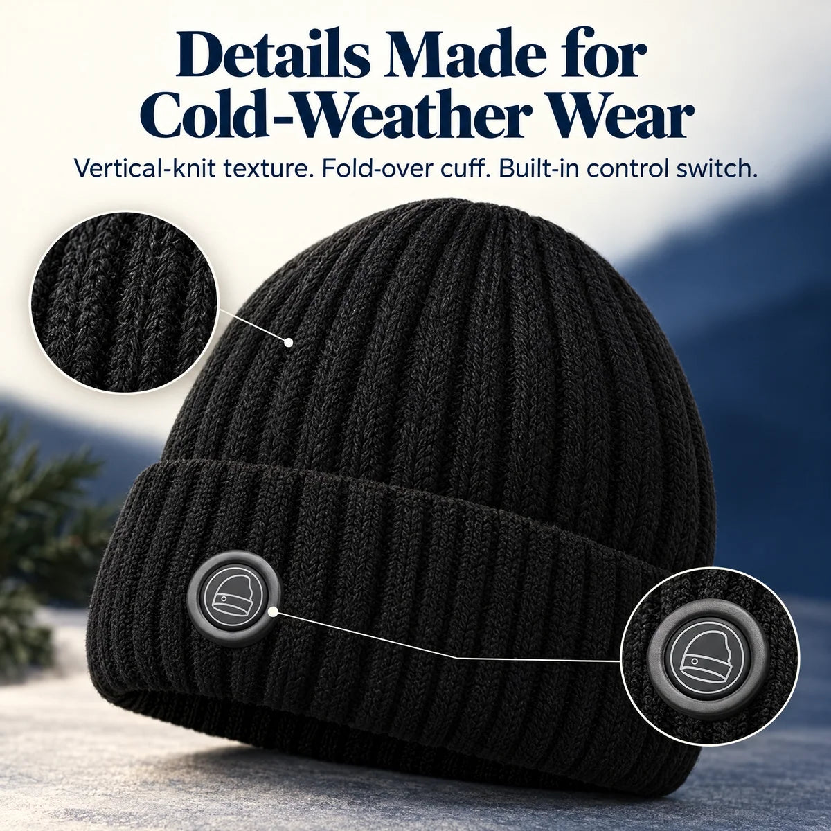 FEELBETTR Heated Beanie