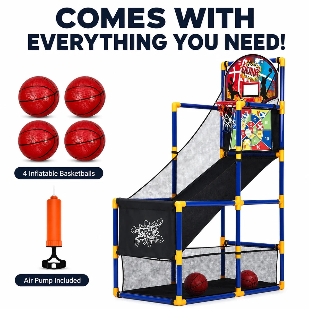 FEELBETTR Basketball Arcade Set